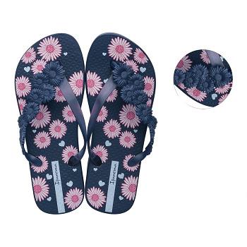 Ipanema Slippers Dames Lolita Floral Donkerblauw QG0136482 Belgie